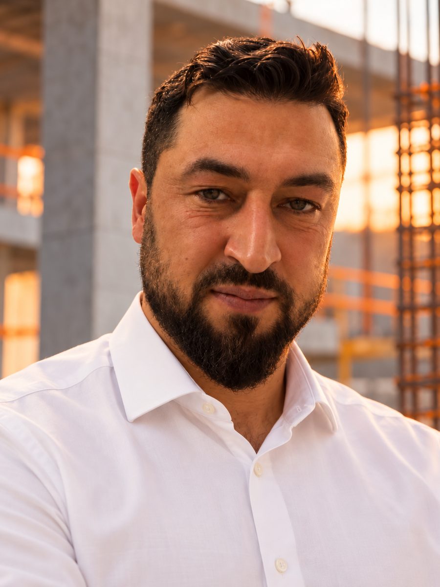 Serdal Kutluata, Geschäftsführer von Eren Bewehrungstechnik